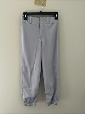 Champro Youth Medium Gray Baseball Pants Athletic Sports Uniform